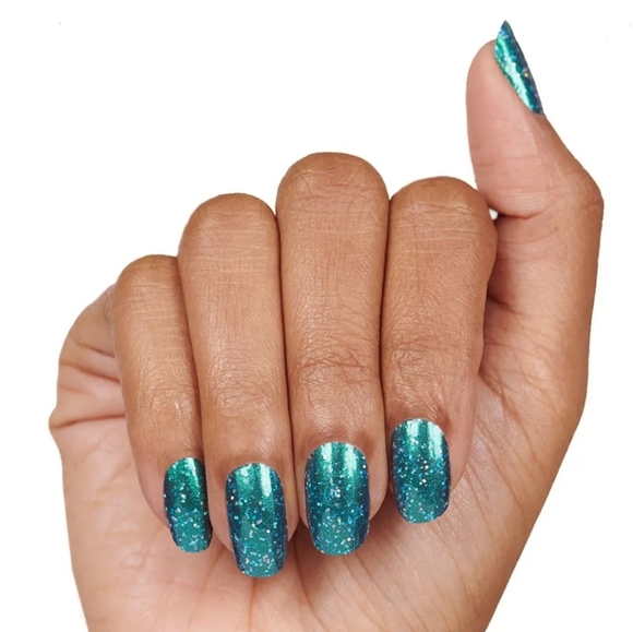 Color Street Nail Strips Teal We Meet Again (retired) - Picture 3 of 8